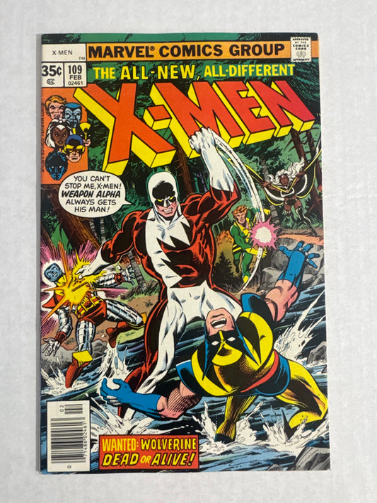 X-MEN #109 FN 1ST APPEARANCE