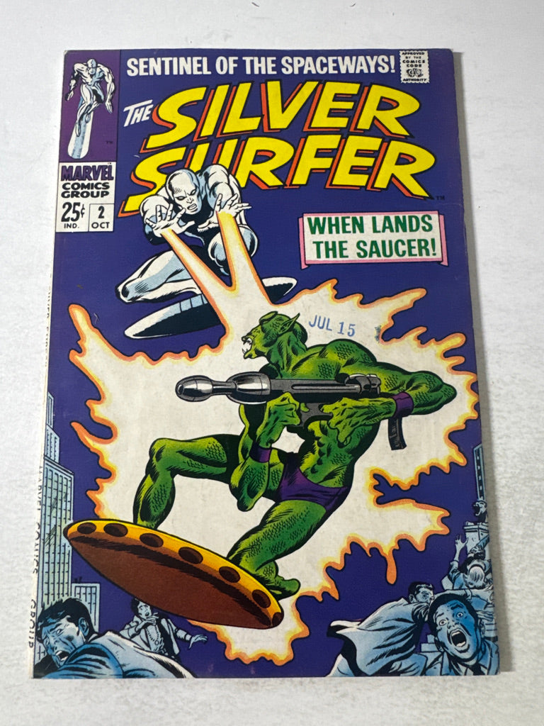 SILVER SURFER #2 VF 1ST APPEARANCE