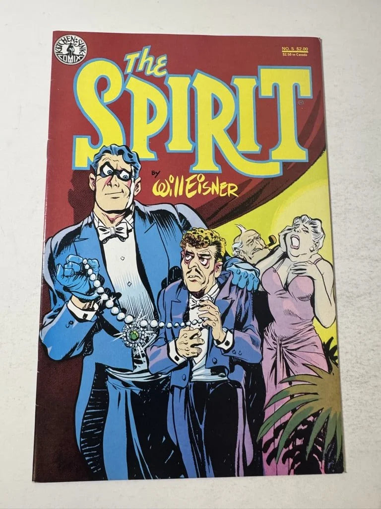 THE SPIRIT #5 VF/NM (Kitchen Sink)