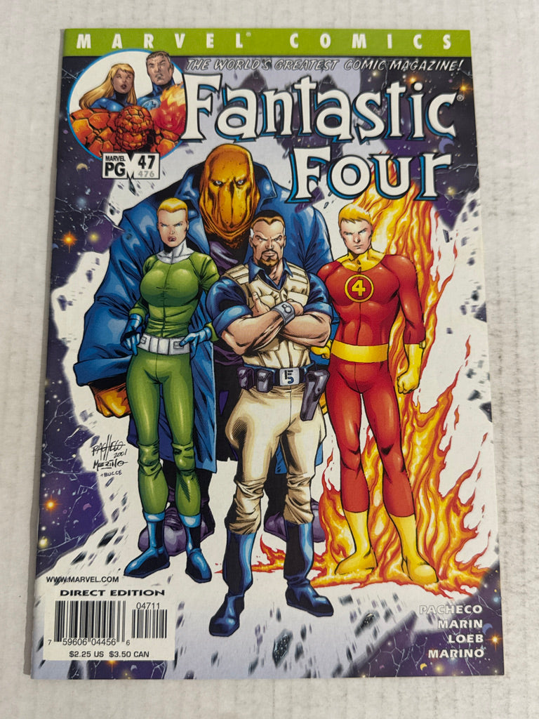 FANTASTIC FOUR #47 Vol 3 NM Carlos Pacheco Cover
