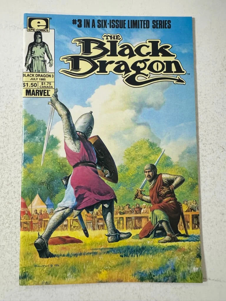 BLACK DRAGON #1-6 NM Set