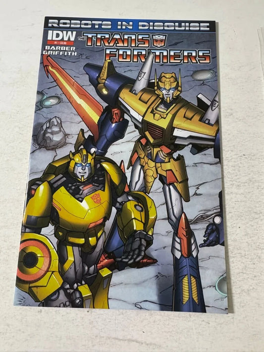 TRANSFORMERS Robots In Disguise #1 NM- 2nd Print Variant