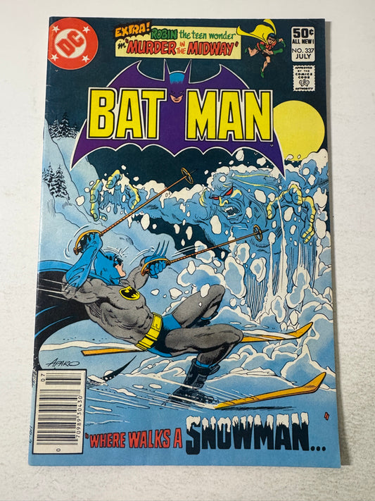 BATMAN #337 VG/FN NEWSSTAND