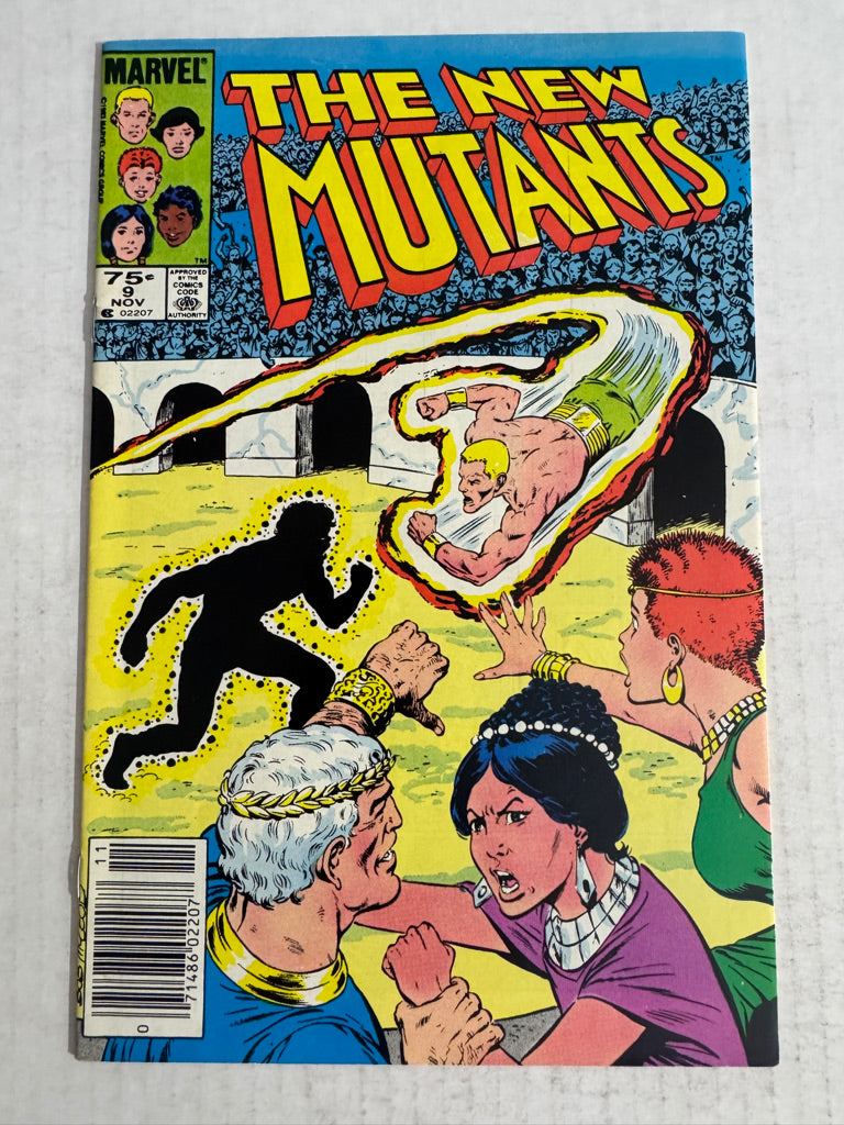 NEW MUTANTS #9 VF/NM CANADIAN PRICE VARIANT 1ST APPEARANCE
