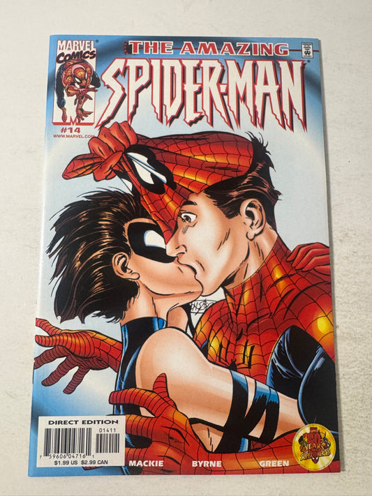 AMAZING SPIDER-MAN #14 Vol 2 NM John Byrne Cover