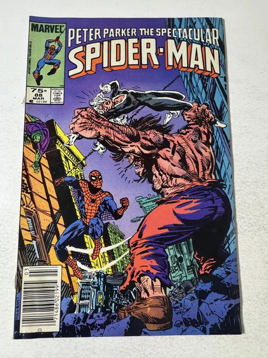 SPECTACULAR SPIDER-MAN #88 VG/FN CANADIAN PRICE VARIANT