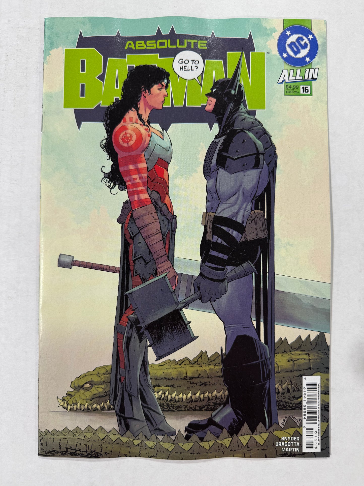 ABSOLUTE BATMAN #16 NM 3rd Print
