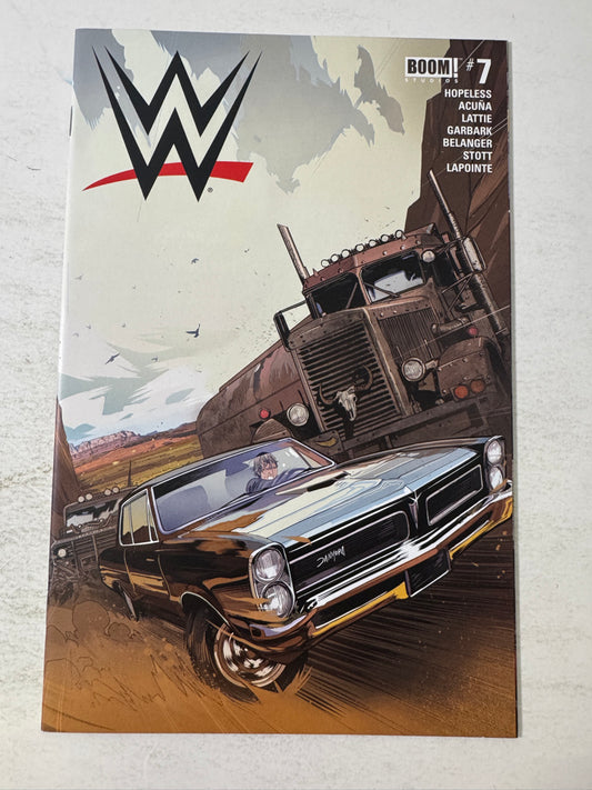 WWE #7 NM Dan Mora Cover
