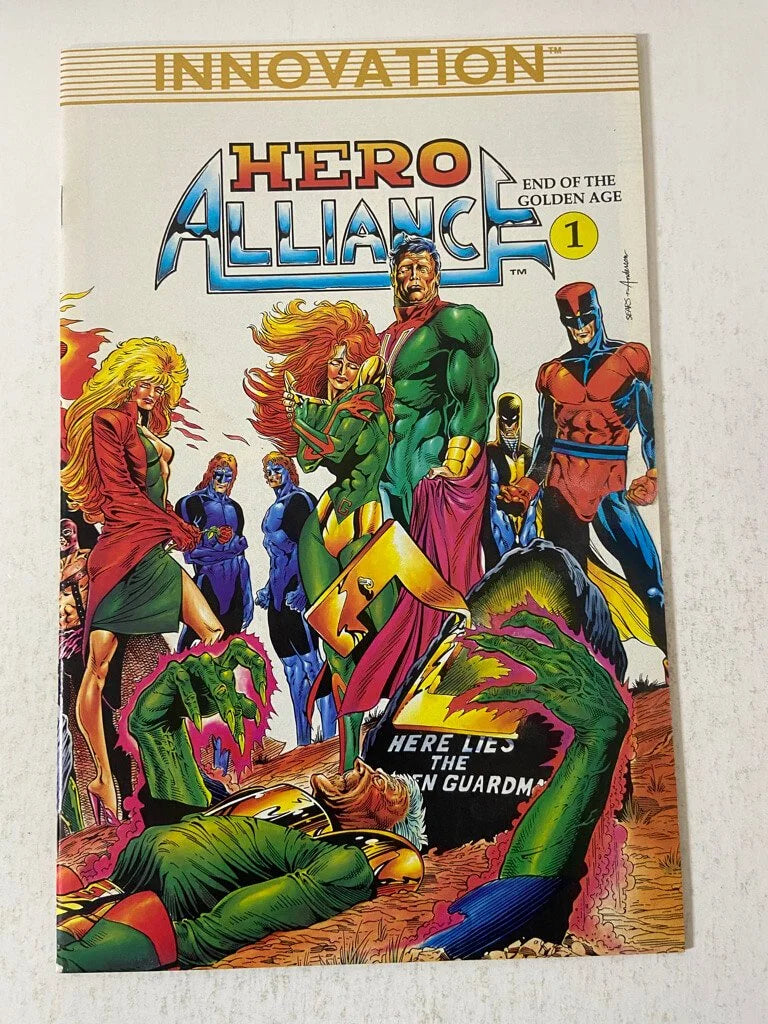 HERO ALLIANCE End of THe Golden Age #1-3 VF/NM Set