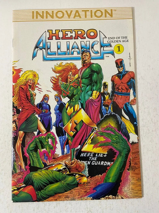 HERO ALLIANCE End of THe Golden Age #1-3 VF/NM Set