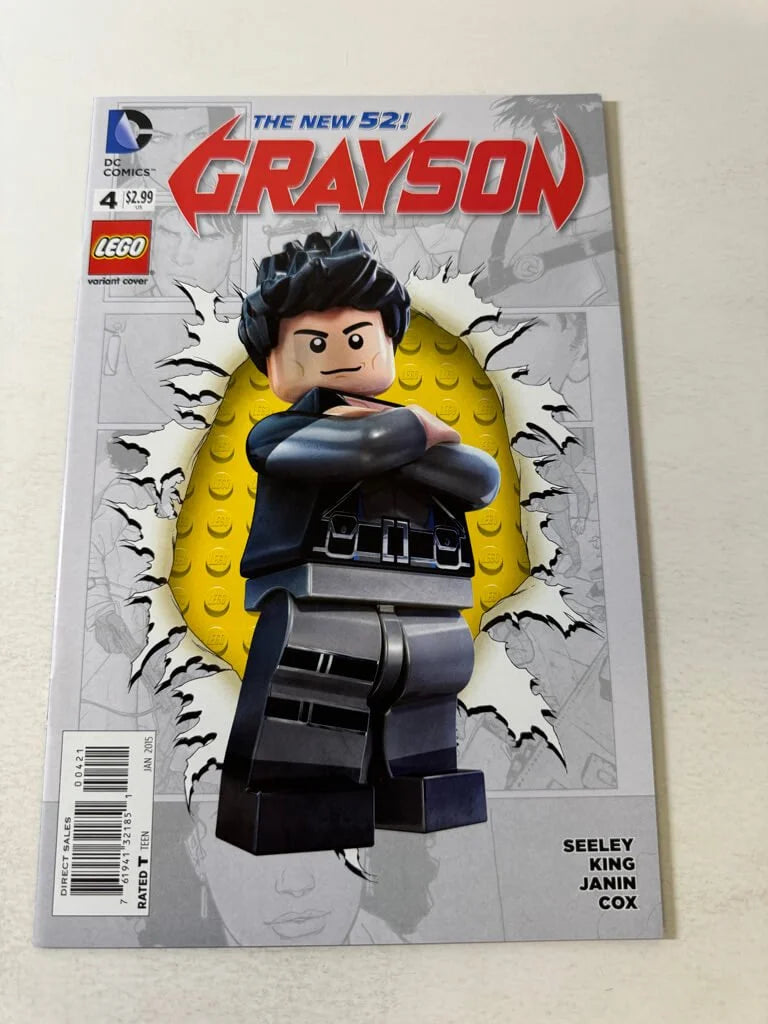 GRAYSON #4 NM Lego Variant
