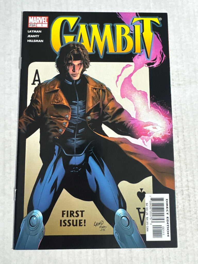 GAMBIT #1 Vol 4 NM Greg Land Cover