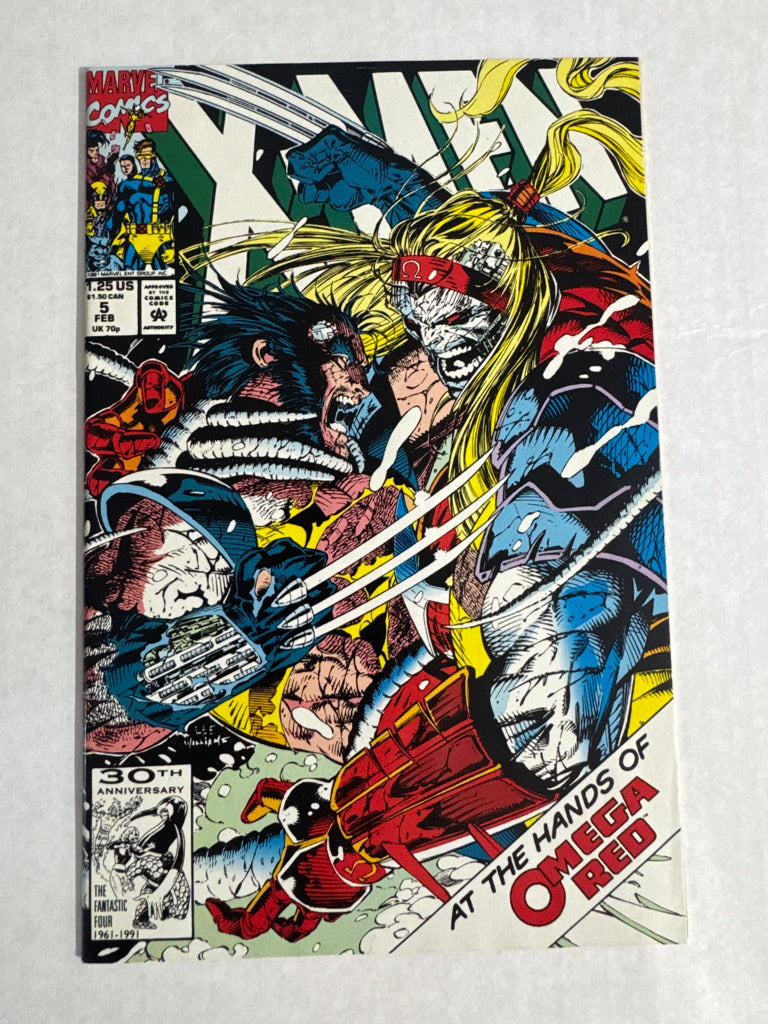 X-MEN #5 NM- Jim Lee Cover 1ST APPEARANCE