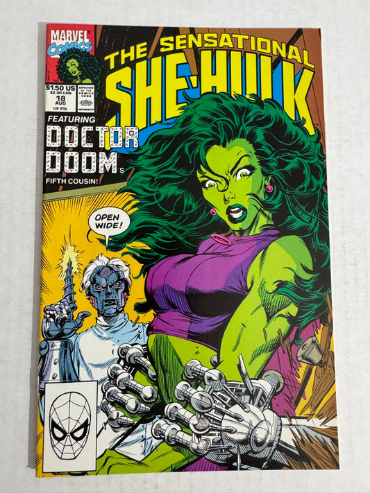 SENSATIONAL SHE-HULK #18 NM- Dale Keown Cover 1ST APPEARANCE