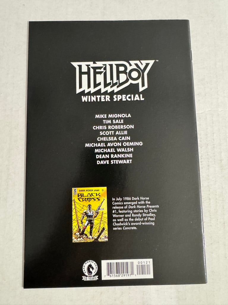 HELLBOY WINTER SPECIAL 2016  NM Mike Mignola Variant