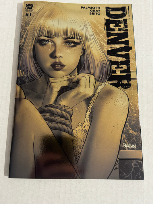 DENVER #1 NM NYCC Gold Foil Dan Panosian Variant LTD 250