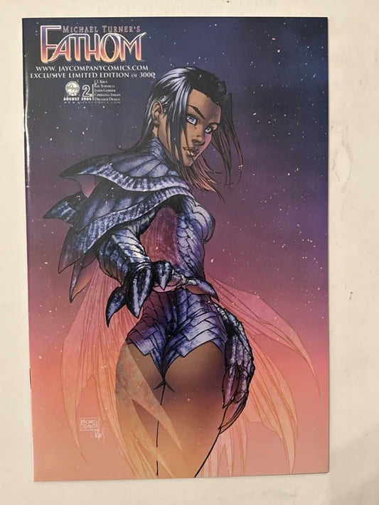 FATHOM #2 Vol 2 NM Michael Turner Incentive Variant