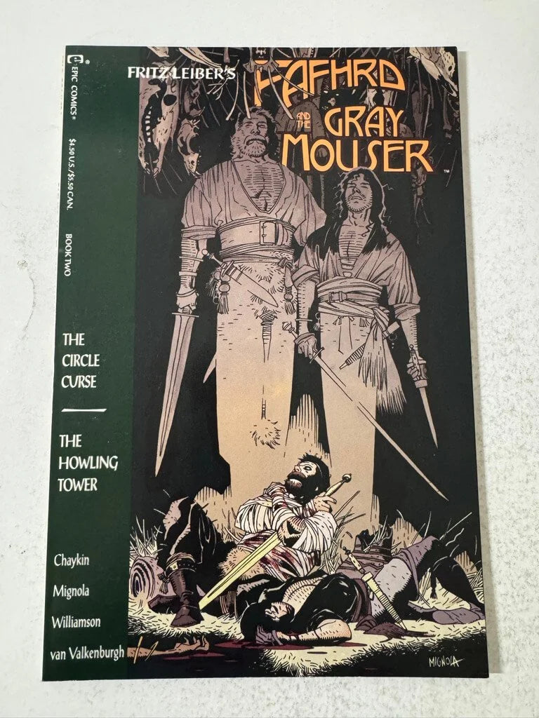 FAFHRED AND THE GRAY MOUSER #1-4 NM Set Mike Mignola Covers