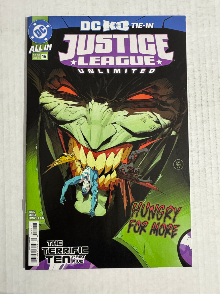 JUSTICE LEAGUE UNLIMITED #16 NM Dan Mora Cover
