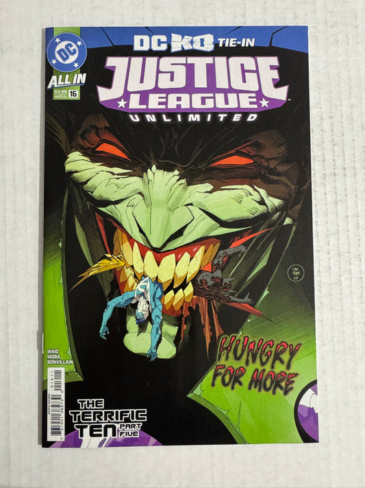 JUSTICE LEAGUE UNLIMITED #16 NM Dan Mora Cover