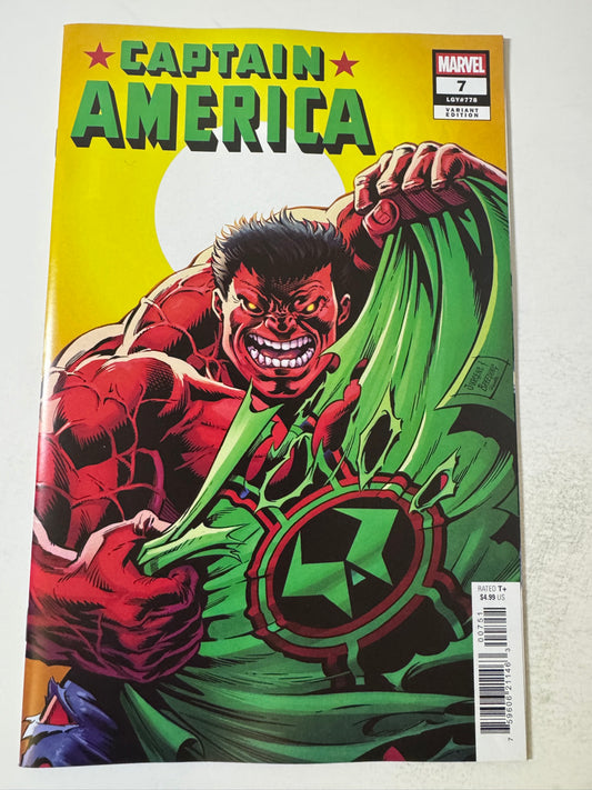 CAPTAIN AMERICA #7 NM Dan Jurgens Variant