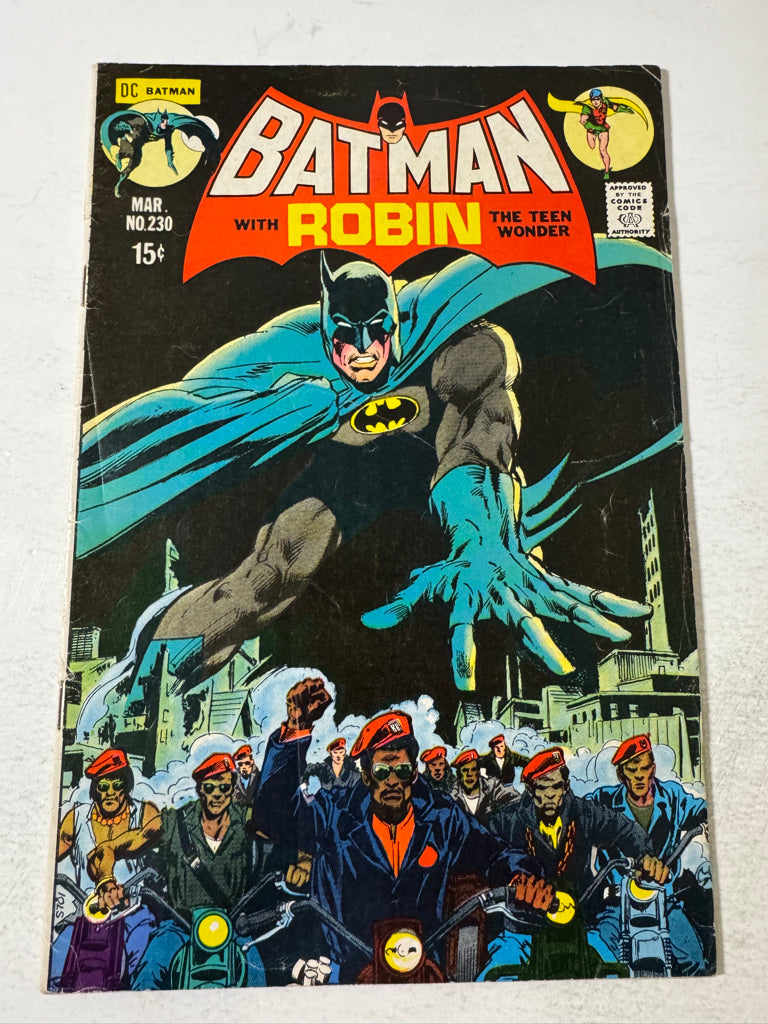 BATMAN #230 GD/VG Neal Adams Cover