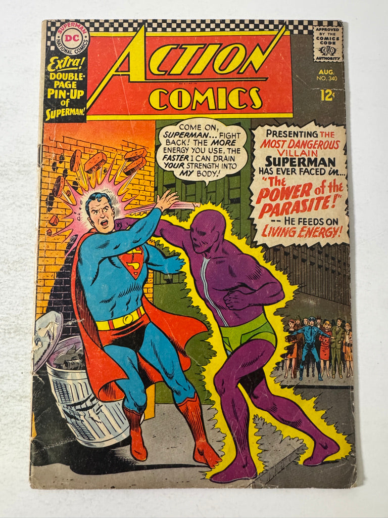 ACTION COMICS #340 FR 1ST APPEARANCE