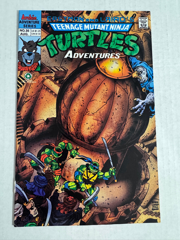 TEENAGE MUTANT NINJA TURTLES ADVENTURES #35 VF