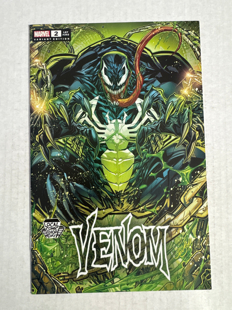 VENOM #2 Vol 5 NM LCSD Jonboy Meyers Variant 1ST APPEARANCE
