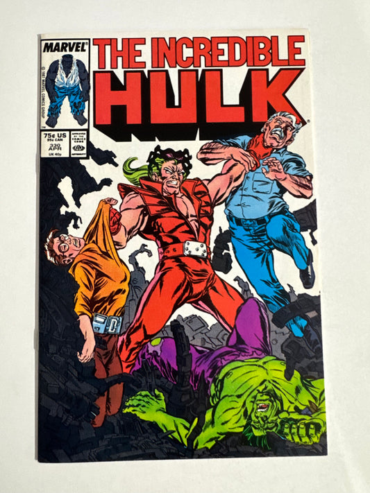INCREDIBLE HULK #330 NM- Todd McFarlane Cover
