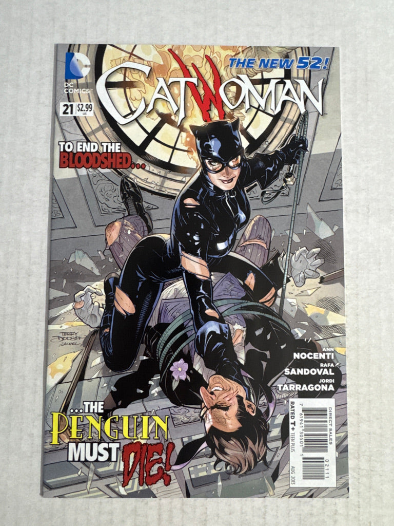 CATWOMAN #21 Vol 4 VF Terry Dodson Cover