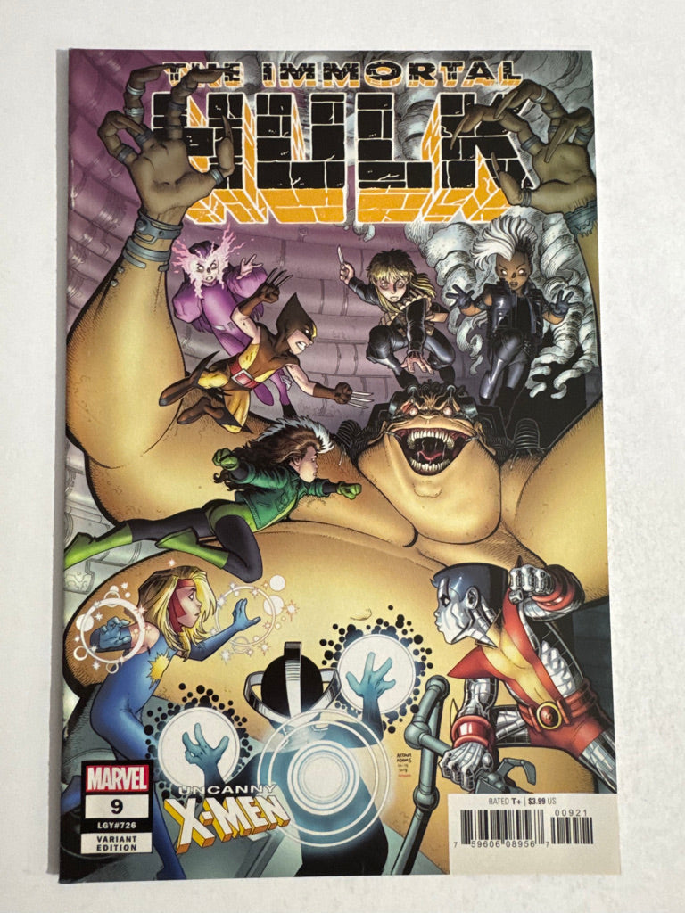 IMMORTAL HULK #9 NM Arthur Adams X-Men Variant