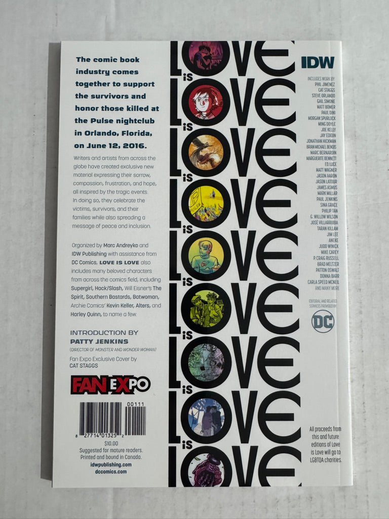 LOVE IS LOVE 2017 COnvention Exclusive NM 1ST APPEARANCE