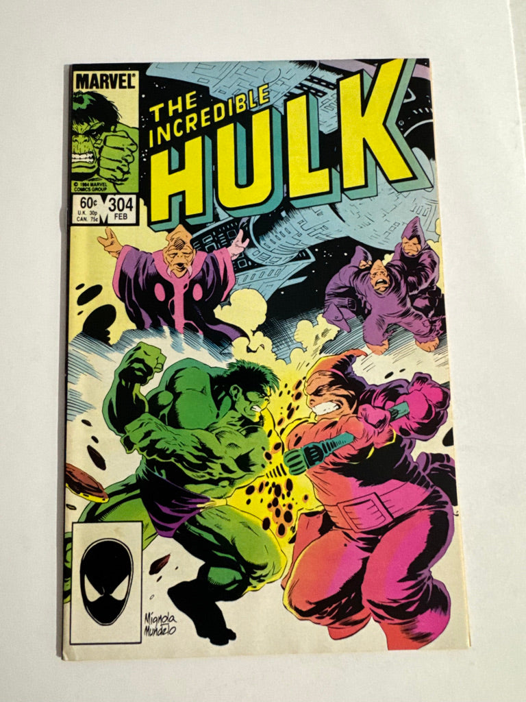 INCREDIBLE HULK #304 Mike Mignola Cover