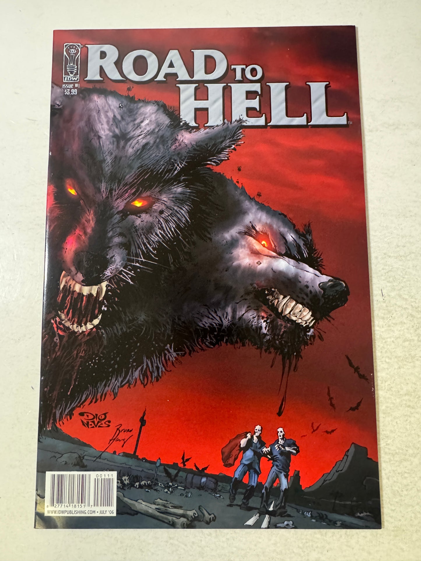 ROAD TO HELL #1 VF+
