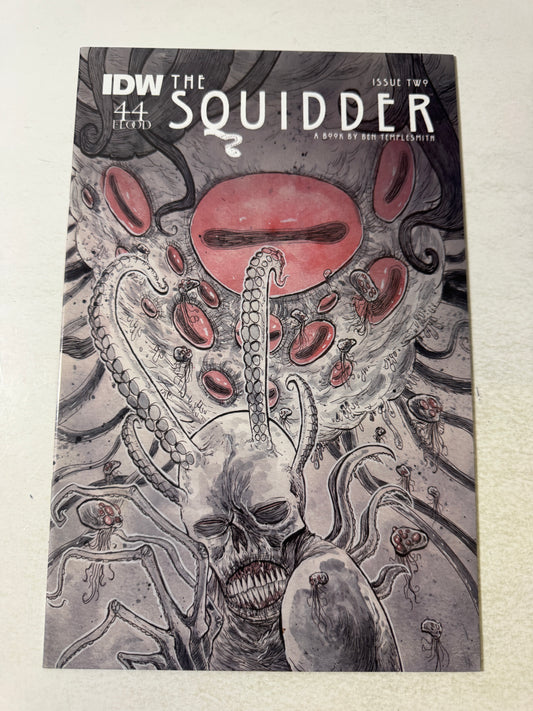 THE SQUIDDER #2 NM- 1:10 Ben Templesmith Variant