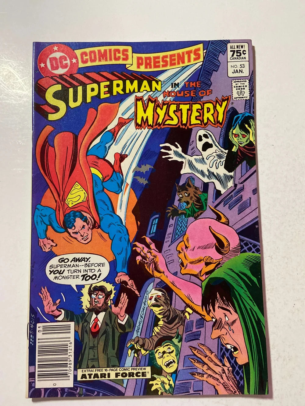 DC COMICS PRESENTS #53 VF+ CANADIAN PRICE VARIANT