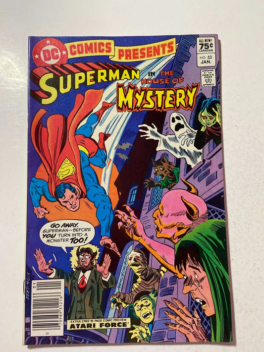 DC COMICS PRESENTS #53 VF+ CANADIAN PRICE VARIANT