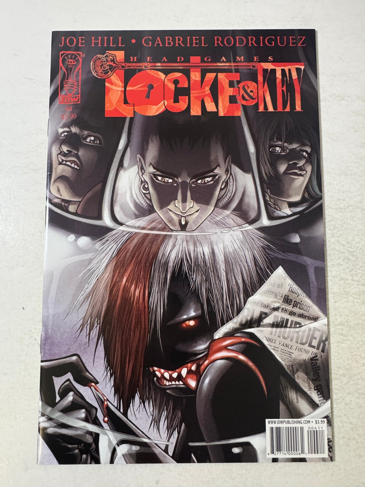 LOCKE & KEY Head Games #4 NM