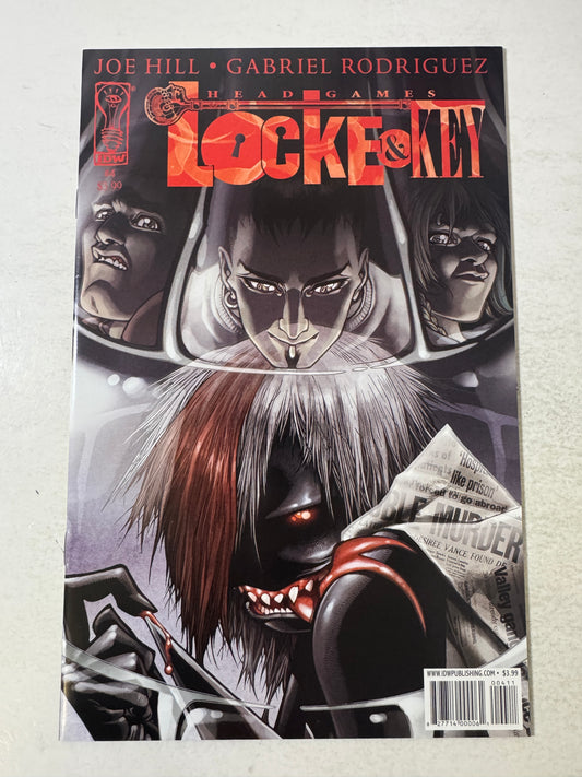 LOCKE & KEY Head Games #4 NM