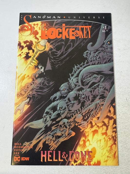 SANDMAN UNIVERSE LOCKE & KEY Hell & Gone #1 VF/NM Kelley Jones Variant