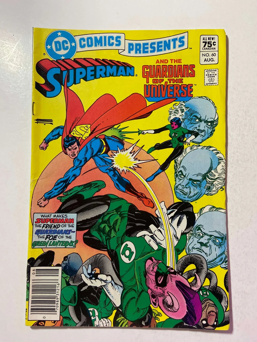DC COMICS PRESENTS #60 FN/VF CANADIAN PRICE VARIANT