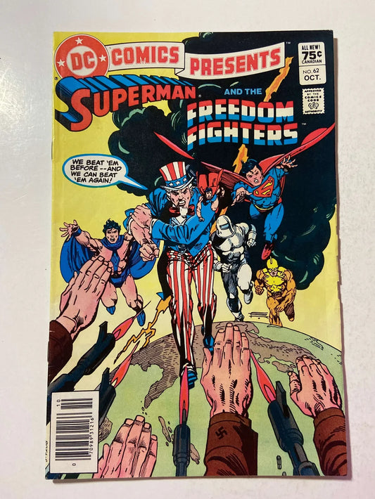 DC COMICS PRESENTS #62 VF CANADIAN PRICE VARIANT