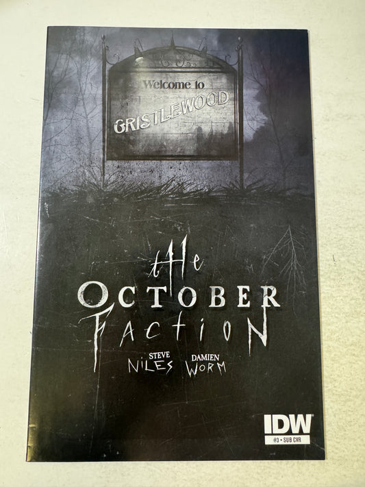 THE OCTOBER FACTION #3 NM SUB Variant