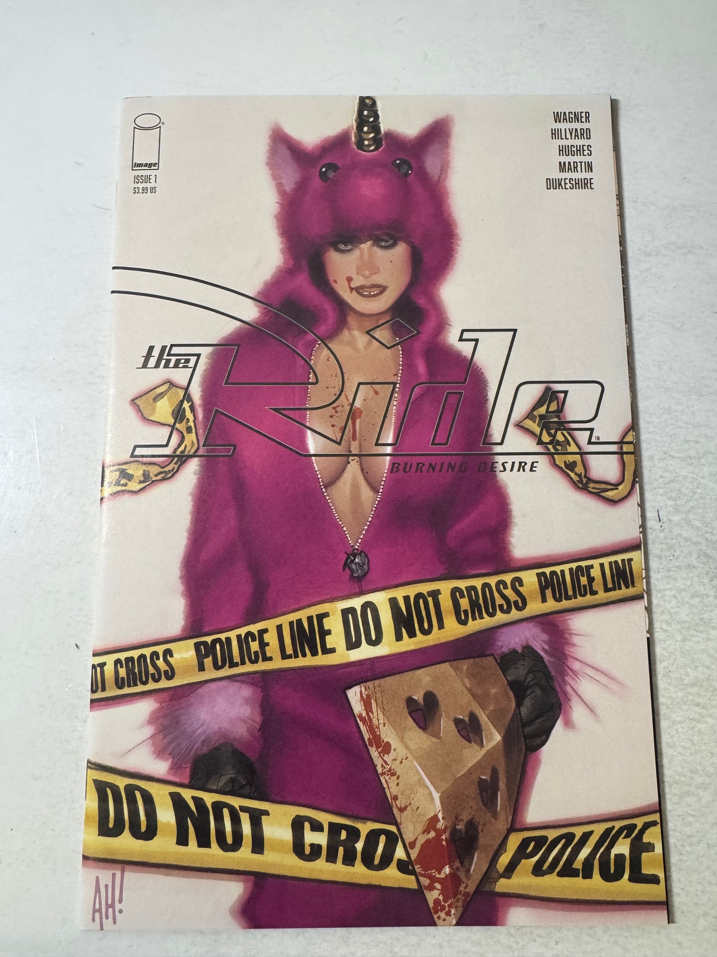 THE RIDE Burning Desire #1 NM- Adam Hughes Cover