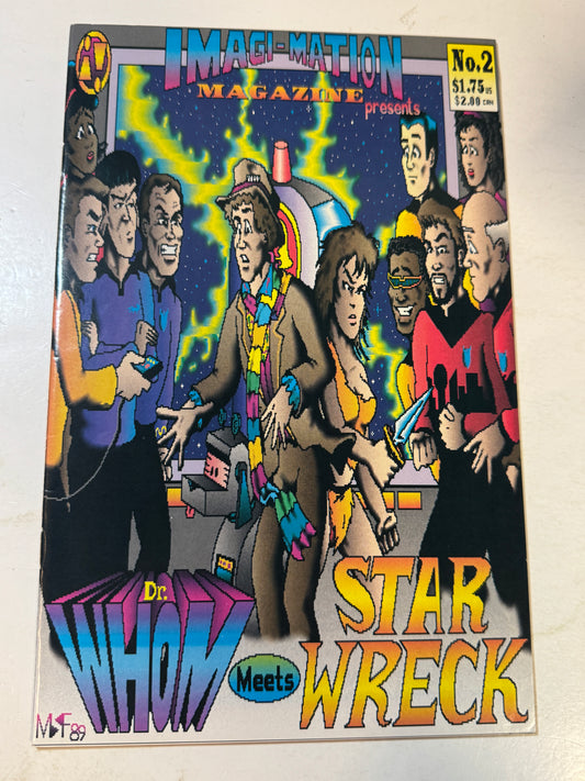 IMAGI-MATION MAGAZINE #2 Dr Whom Meets Star Wreck VF/NM