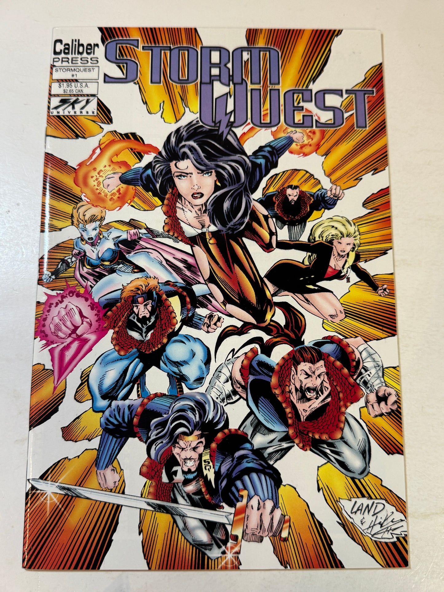 STORM QUEST #1 VF/NM 1st Greg Land Comic Art