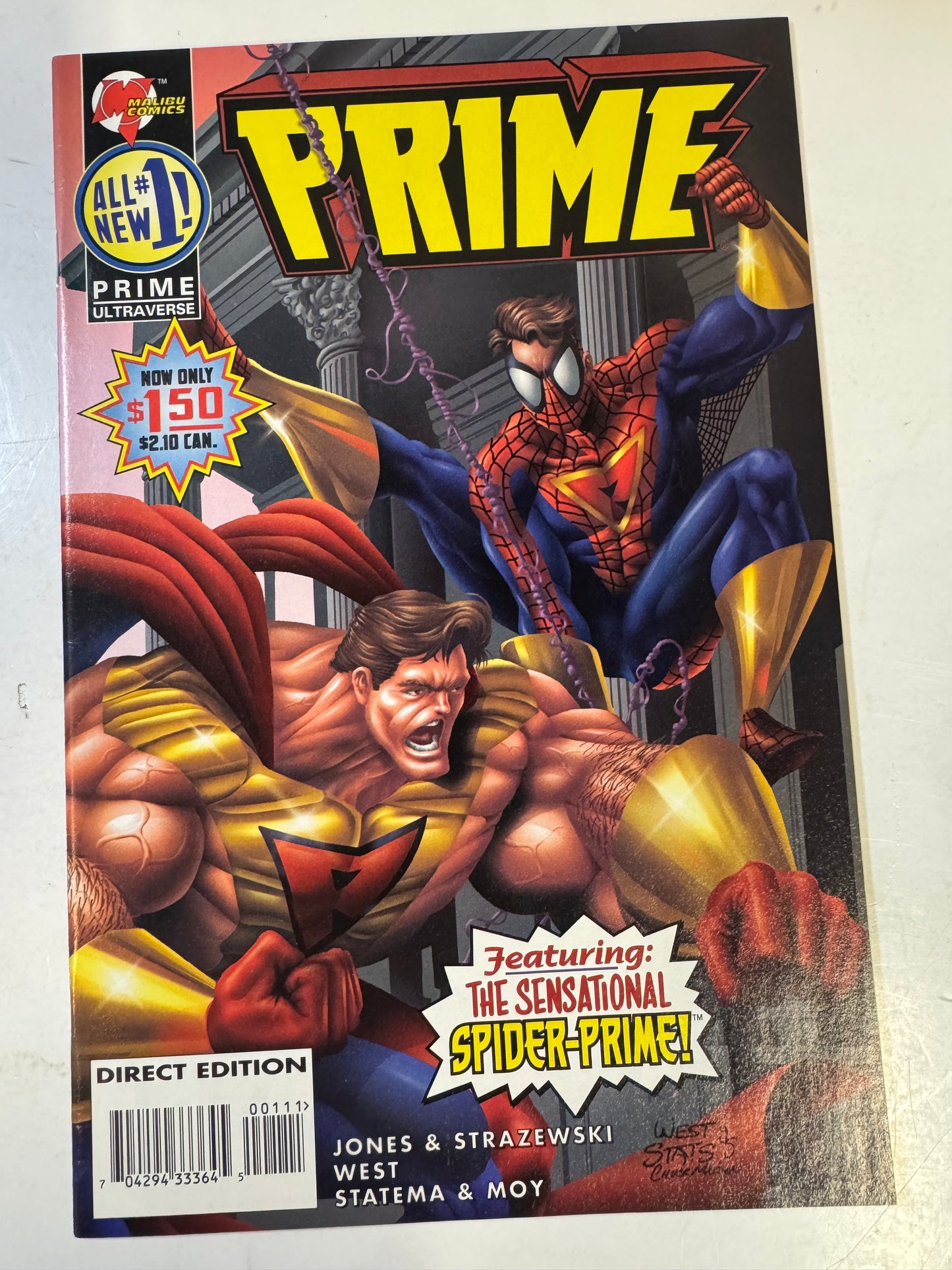 PRIME #1 VOl 2 NM Spider-Man Variant