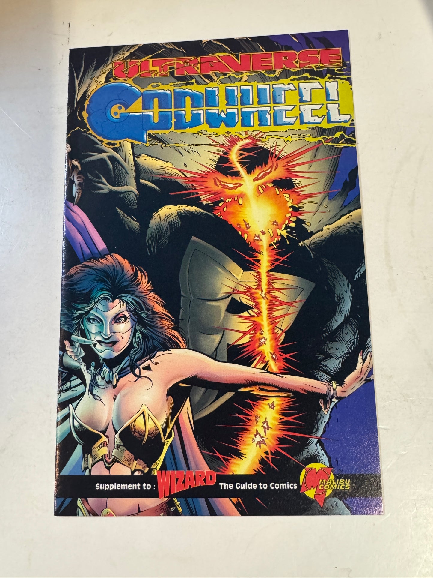 ULTRAVERSE GODWHEEL Ashcan NM- Wizard Promo