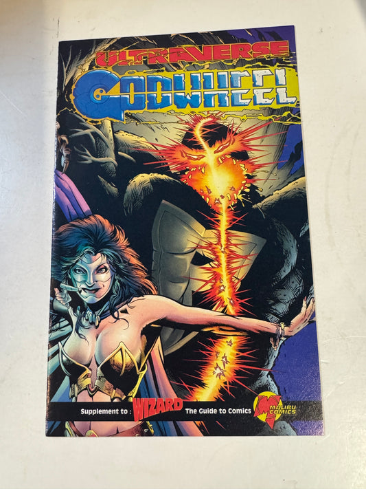 ULTRAVERSE GODWHEEL Ashcan NM- Wizard Promo